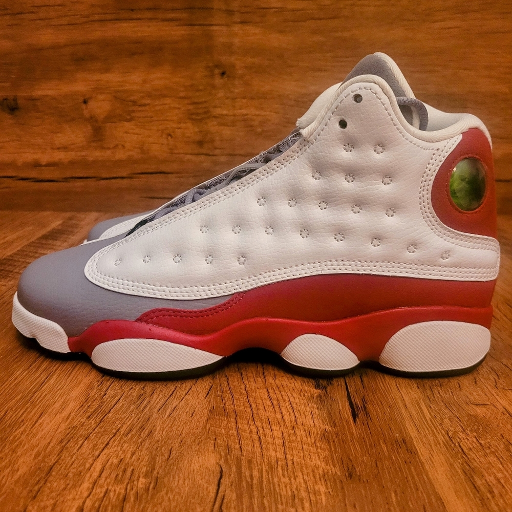 Nike Air Jordan 13 Retro Grey Toe 2014 GS Size 6Y DS 414574 126 Brand New